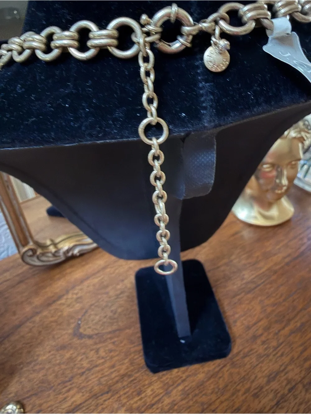 J. Crew Colorful Floral Cluster Necklace in Gold Tone - Multicolor Stones